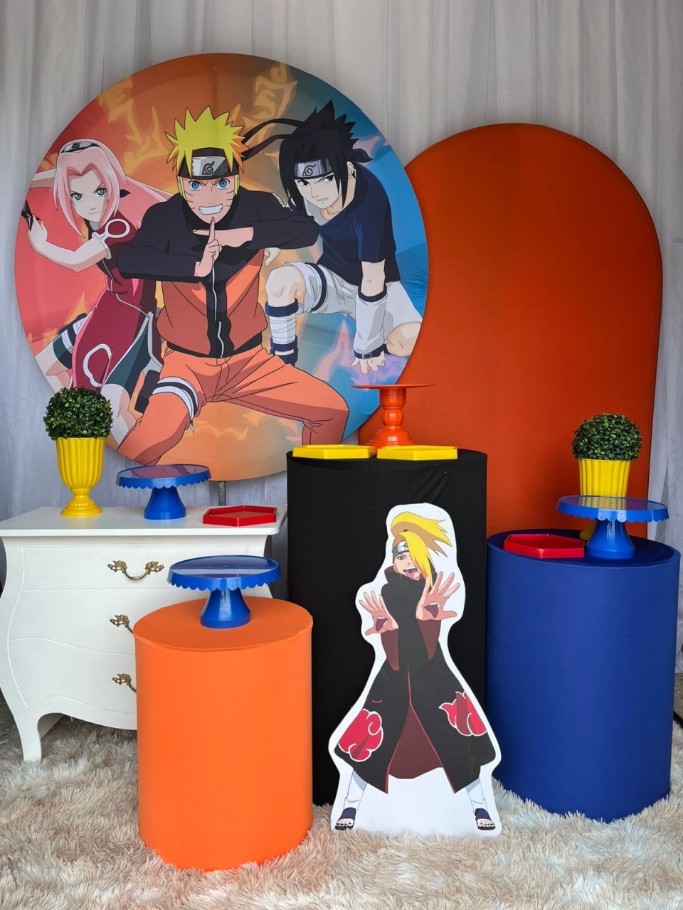 Kit Naruto 2 +Mini  + Lateral  - Nicolle milde