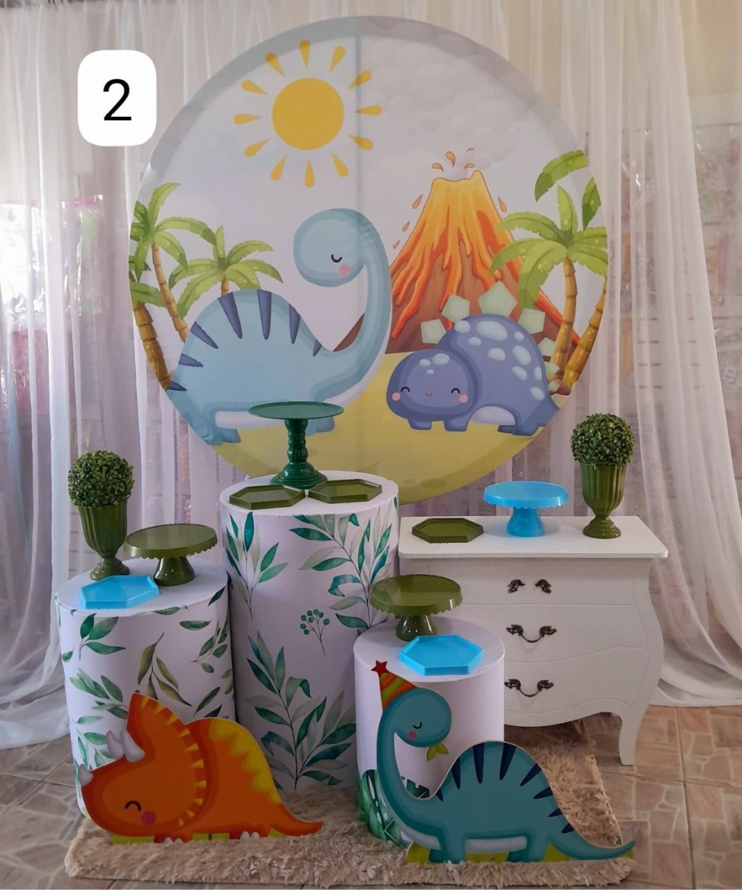 Kit Dino Baby 2 + Mini  - Nicolle milde