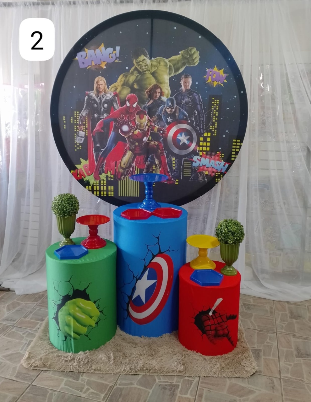 Kit Vingadores 2 - Nicolle milde
