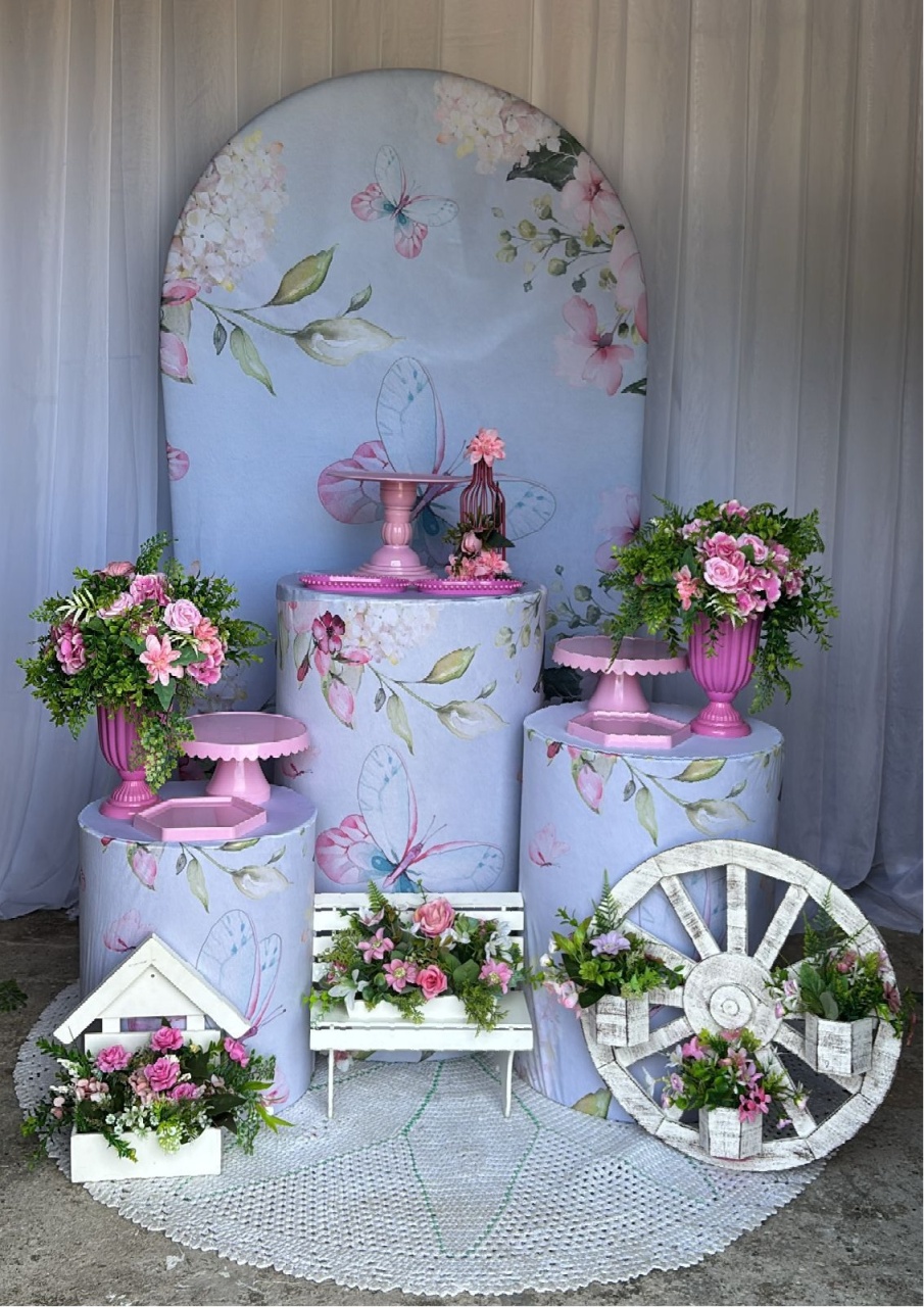 Kit Jardim Erica Simples Lateral  - Nicolle milde