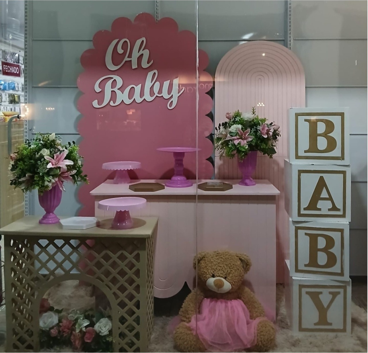 Kit Cha Bebe Rosa  (Cópia 1) - Nicolle milde