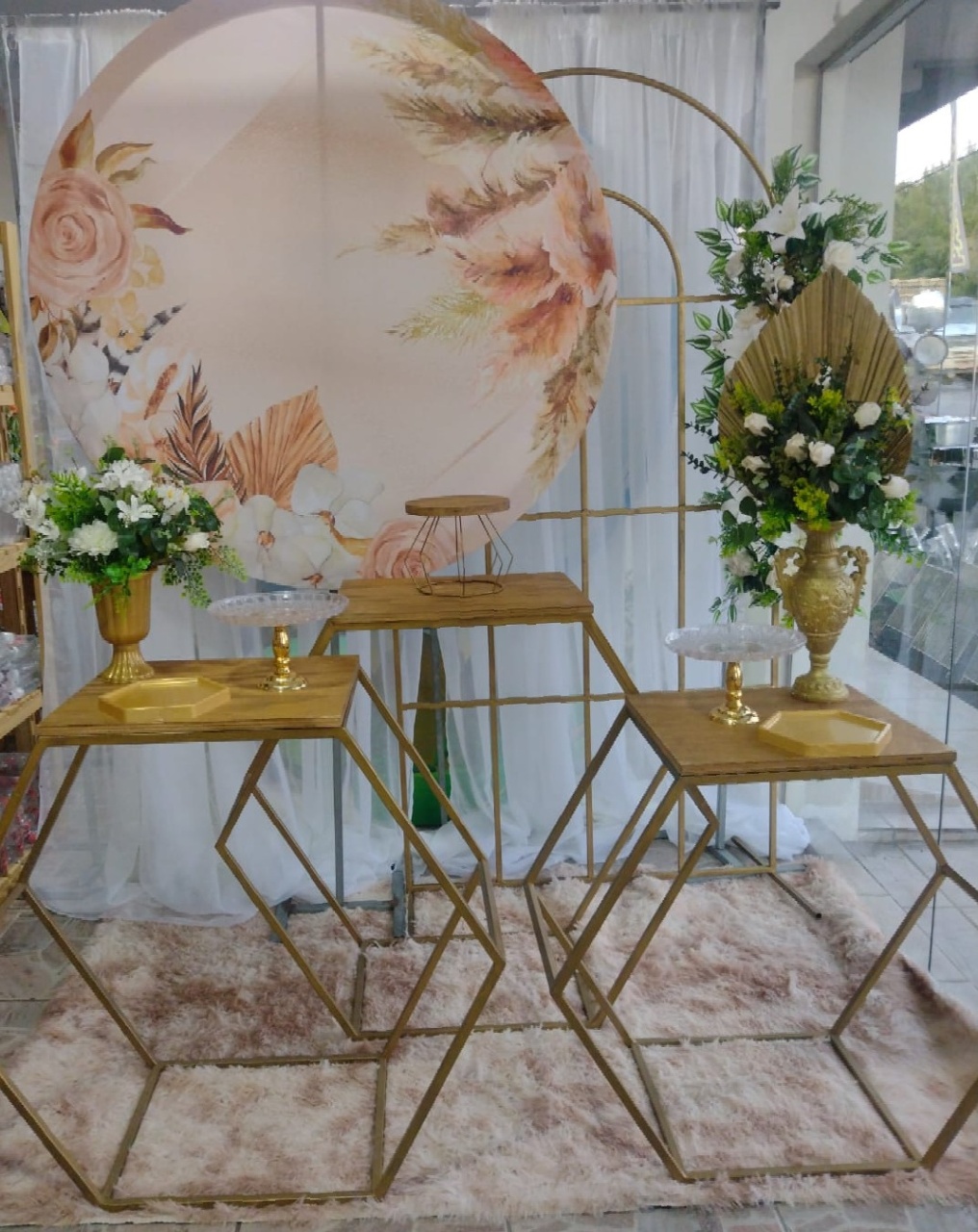 Kit Adulto Flores Palha  2 - Nicolle milde
