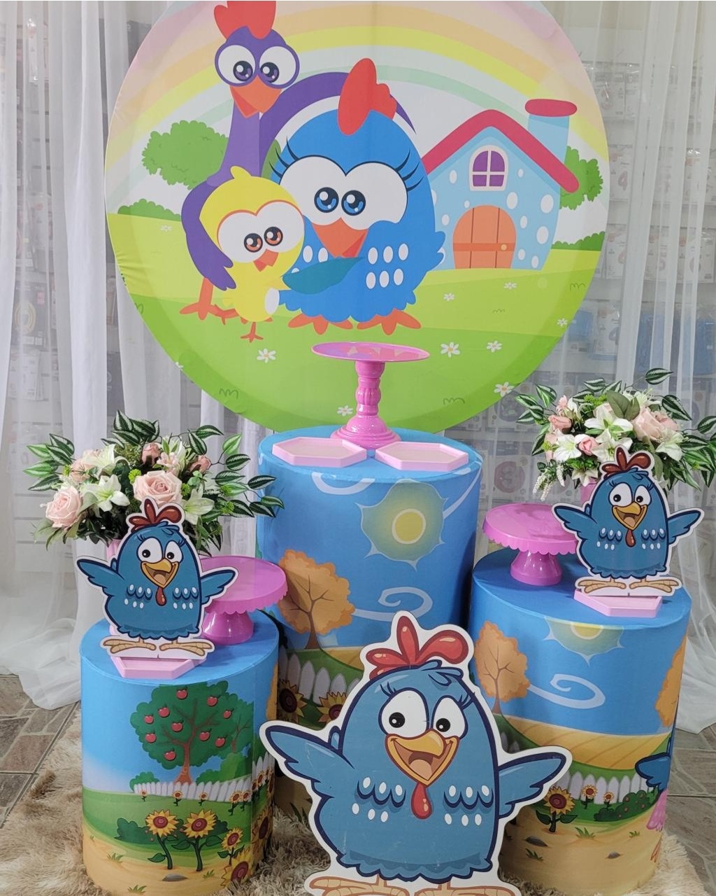 Kit Galinha Pitadinha Baby Simples  - Nicolle milde