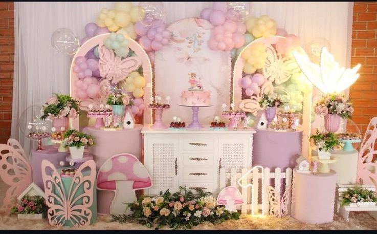 Decoração Montada Jardim - Nicolle milde