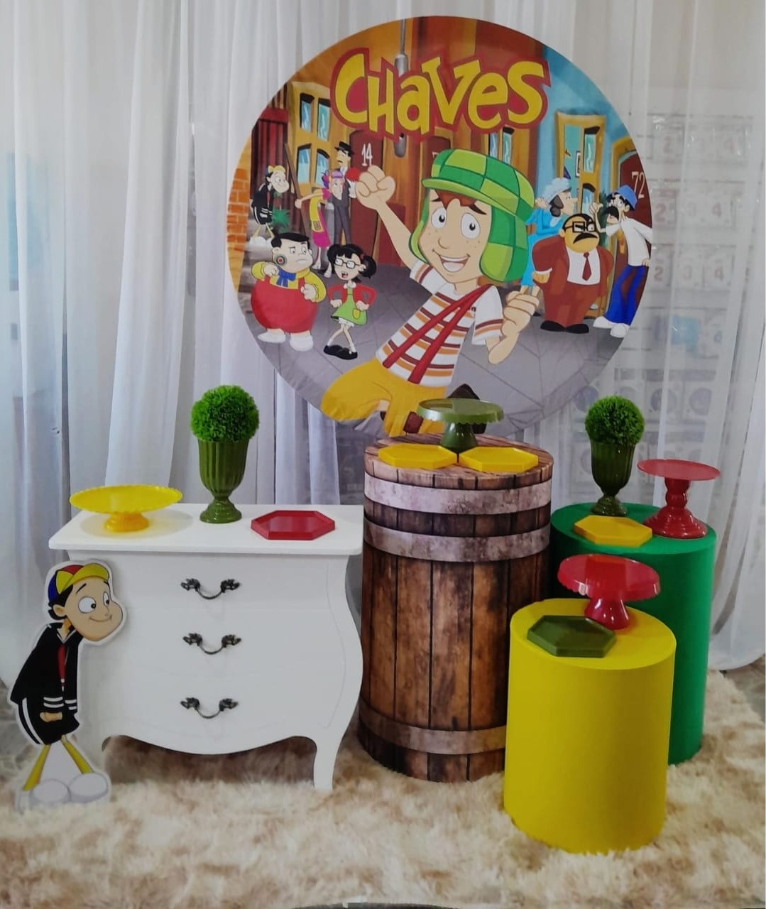 Kit Chaves Mini Branca - Nicolle milde