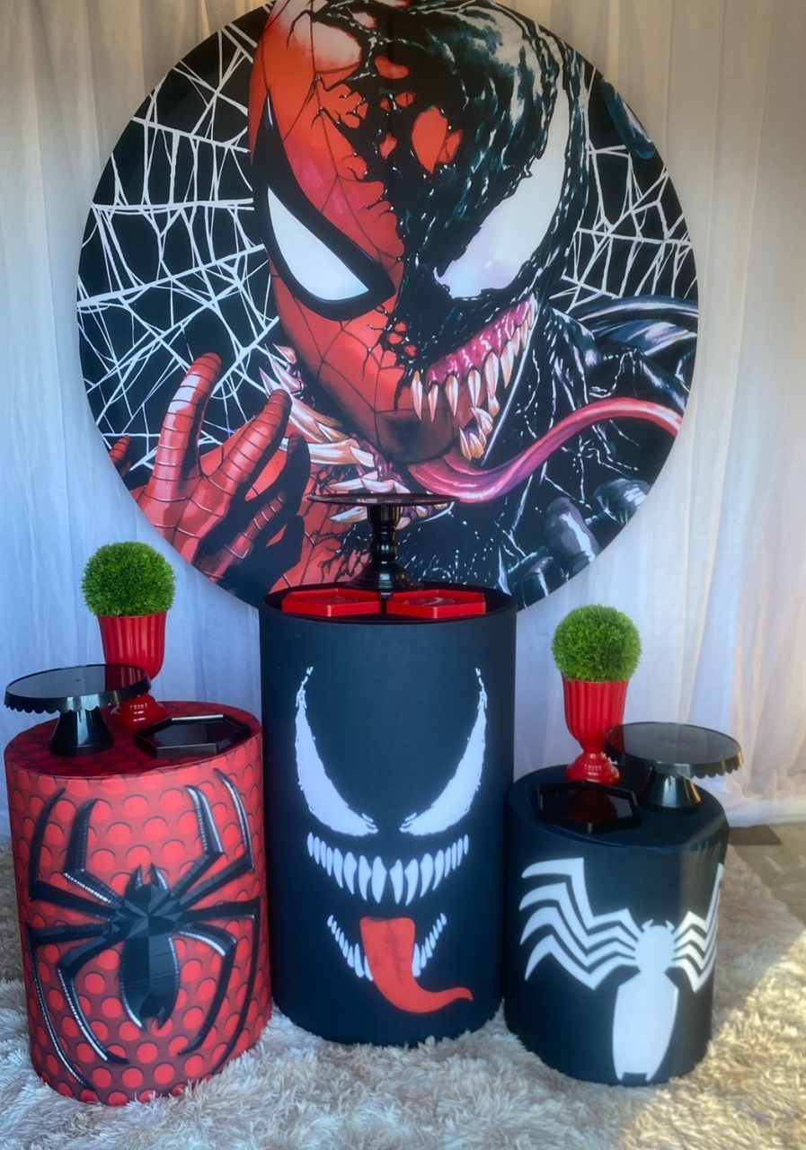 Kit Homem Aranha Venon  - Nicolle milde