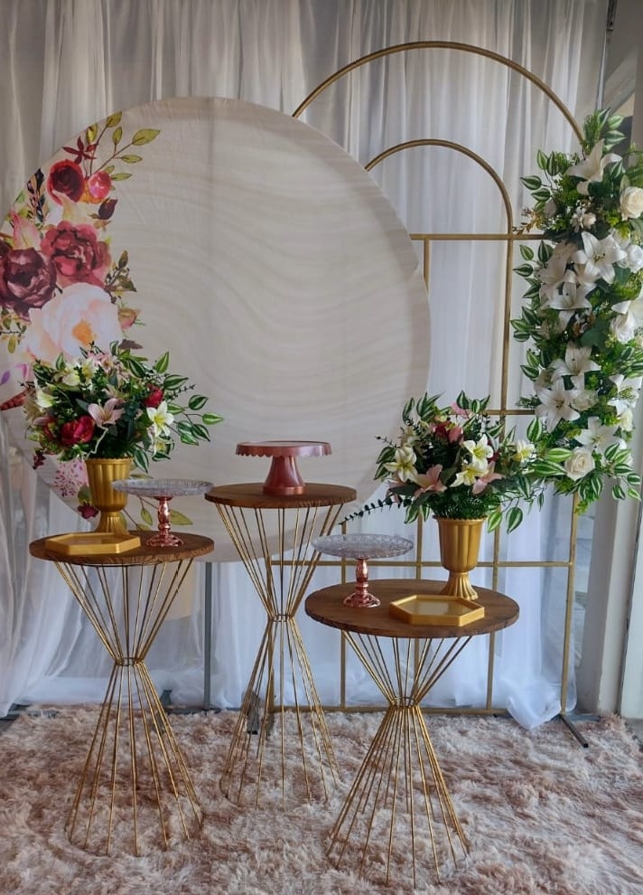 Kit Adulto Flores Marsala  - Nicolle milde