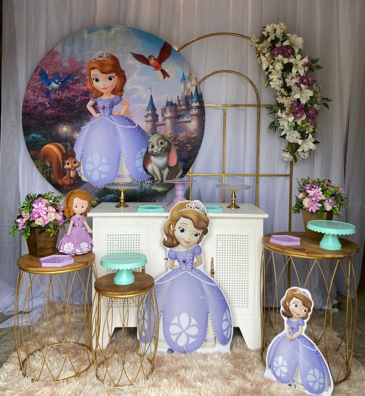 Kit Princesa Sophia Completo  - Nicolle milde