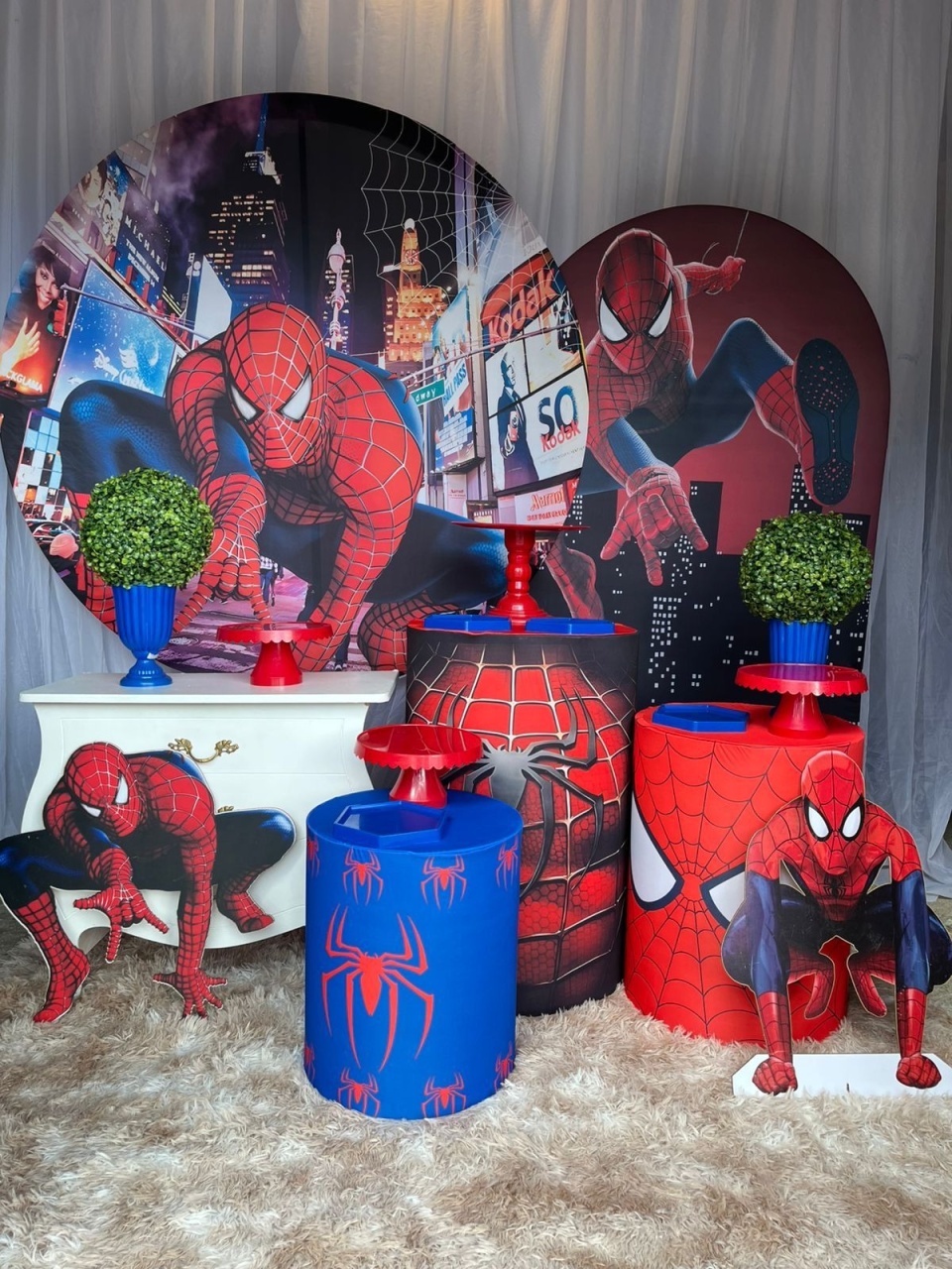 Kit Homem Aranha 3 + Lateral + Mini  - Nicolle milde