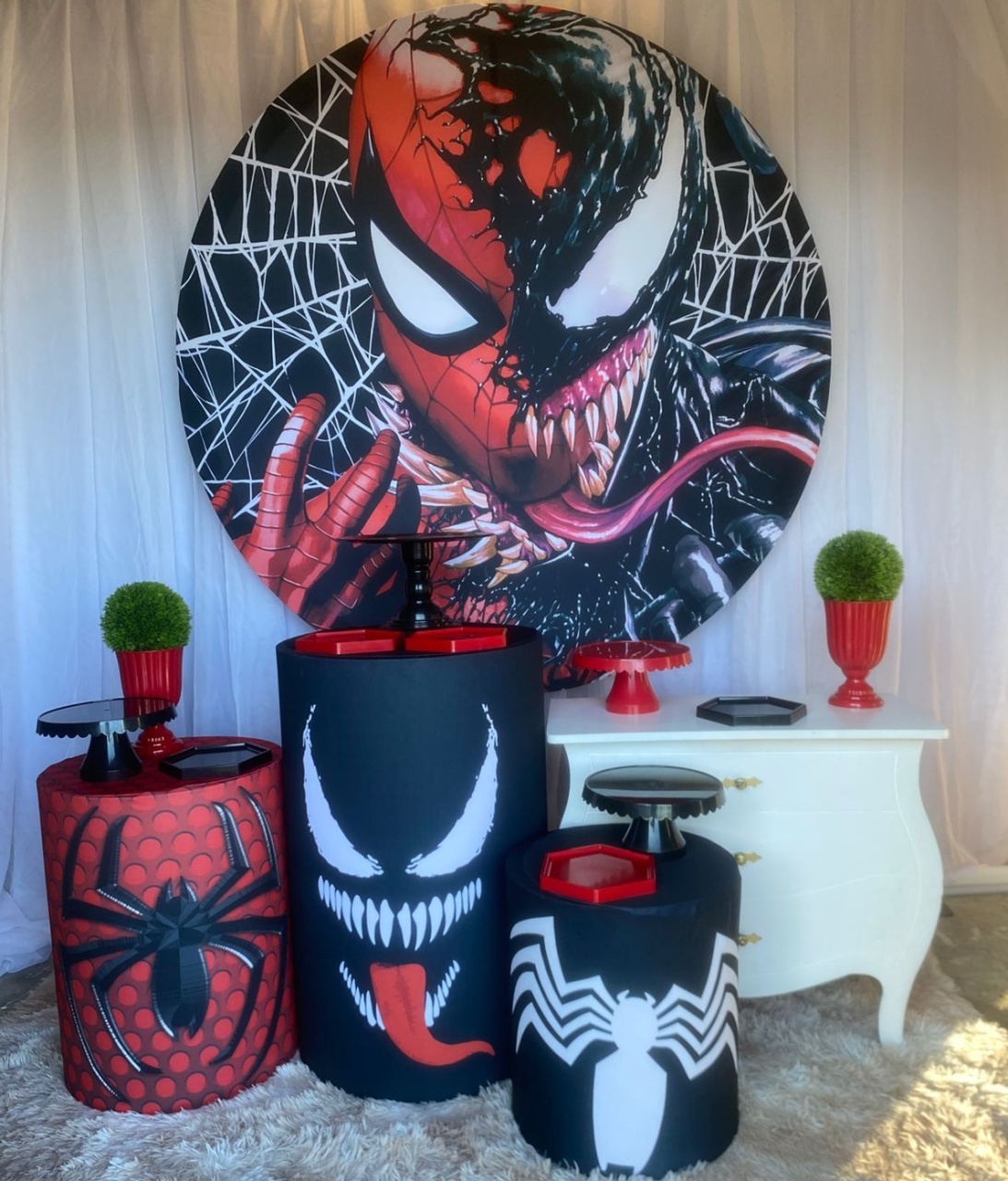 Kit Homem Aranha Venon + Mini - Nicolle milde