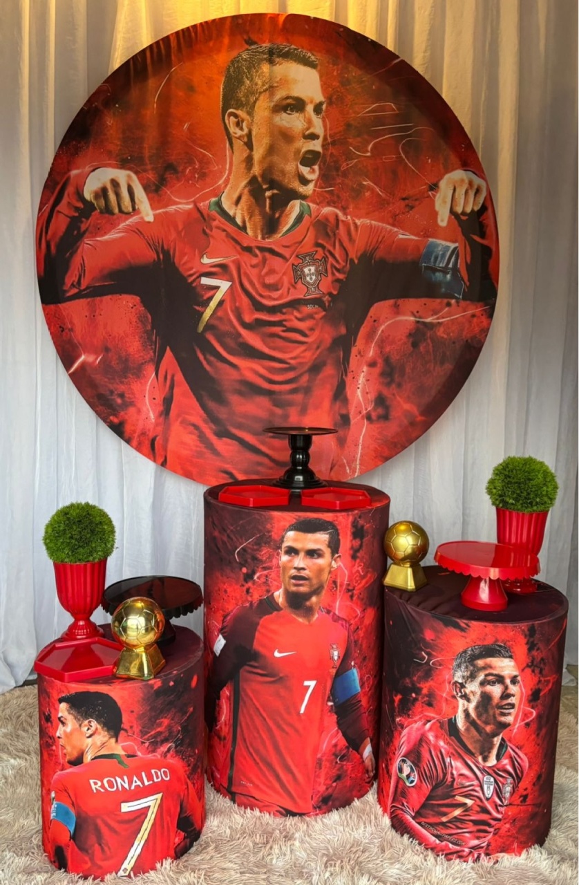 Kit Futebol  Cristiano Ronaldo  - Nicolle milde