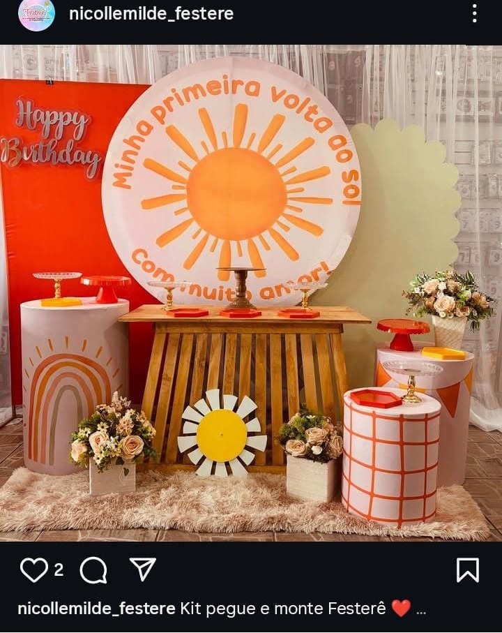 Kit Primeira Volta Ao Sol - Nicolle milde