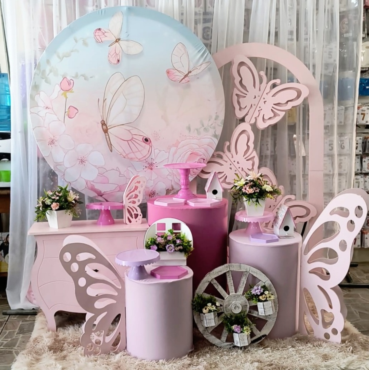 Kit Jardim  Borboleta 1 Completo  - Nicolle milde