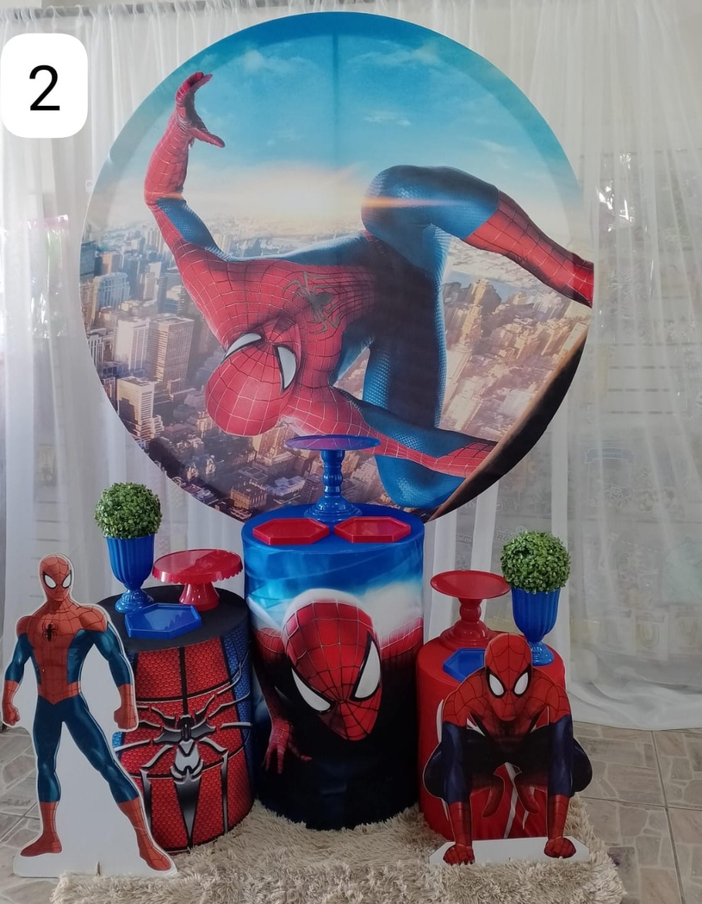 Kit Homem Aranha 2 - Nicolle milde