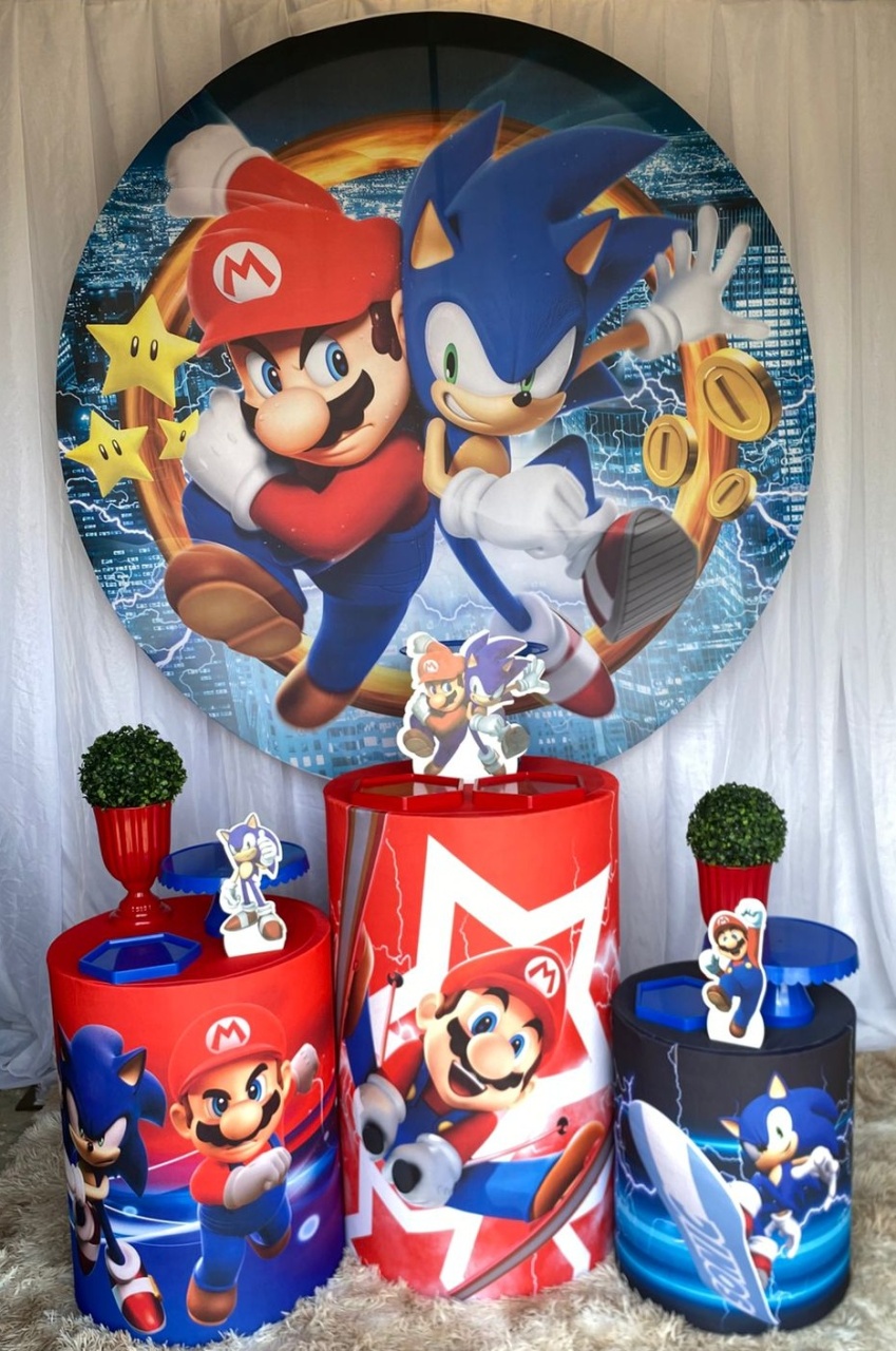 Kit Sonic X Super Mario 2 - Nicolle milde