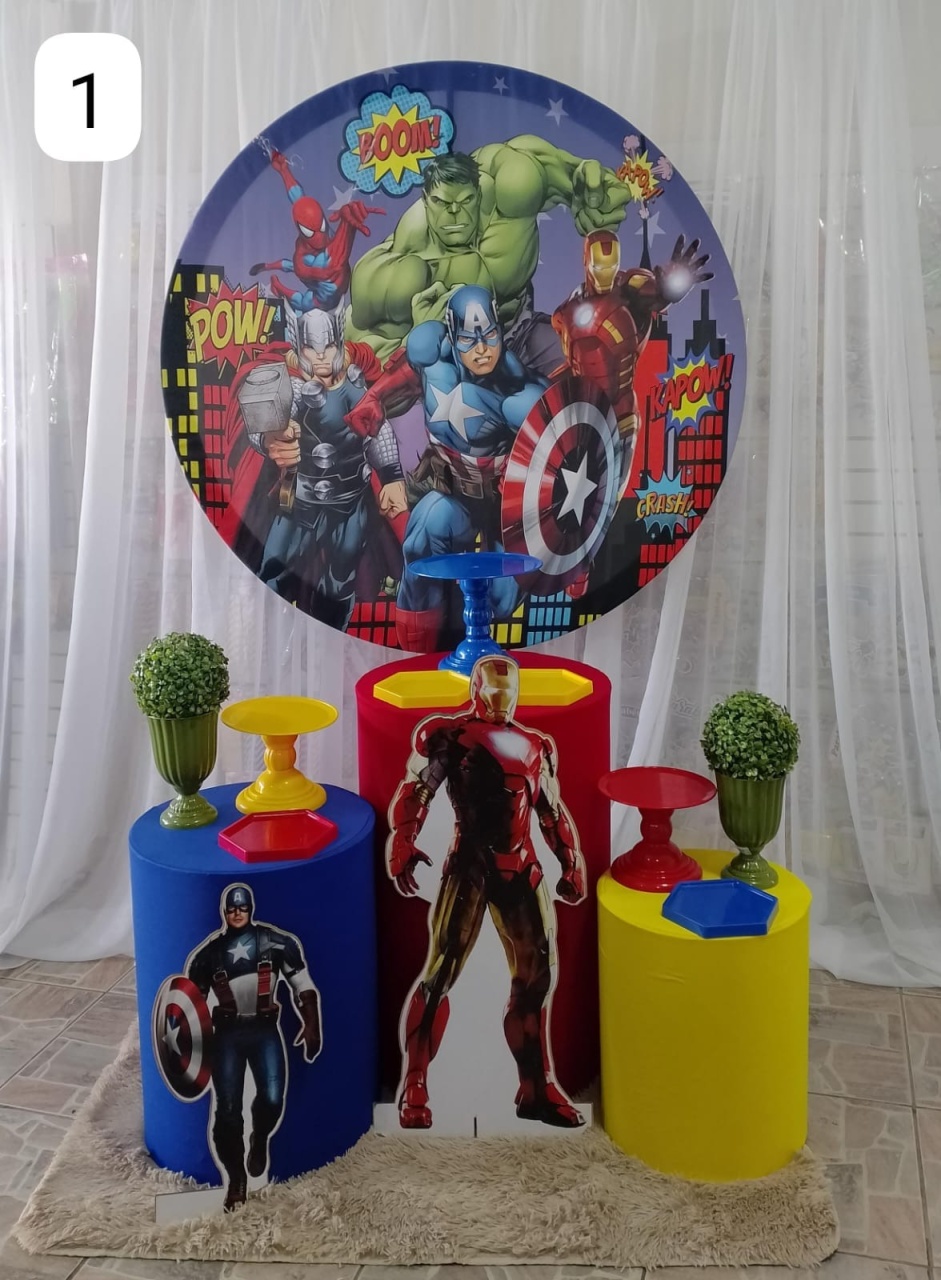 Kit Vingadores 1 - Nicolle milde