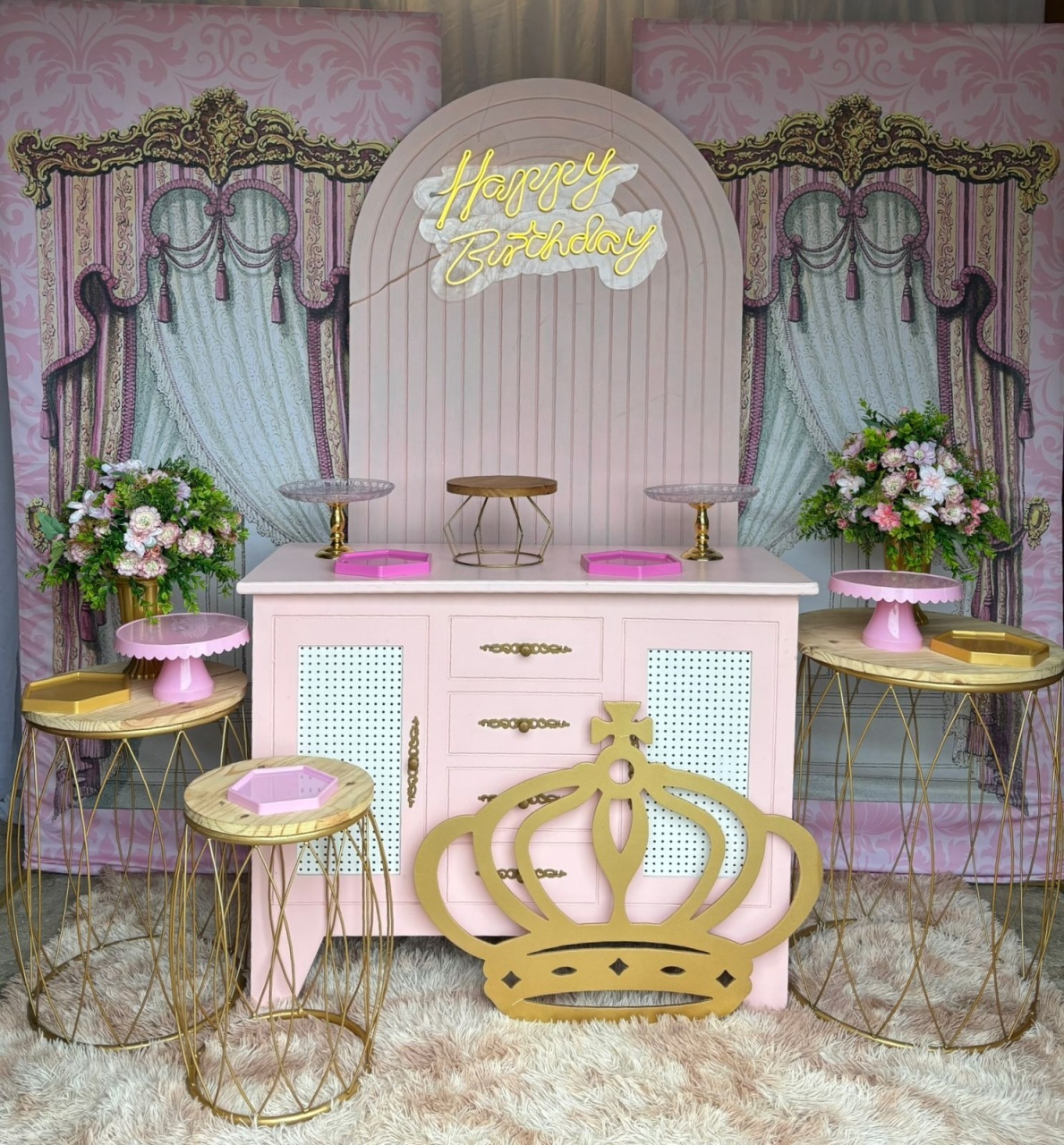 Kit Realeza, Princesas  (+ Coroa  - Nicolle milde