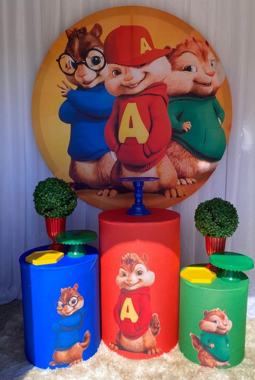 Kit Alvin E Os Esquilos  - Nicolle milde