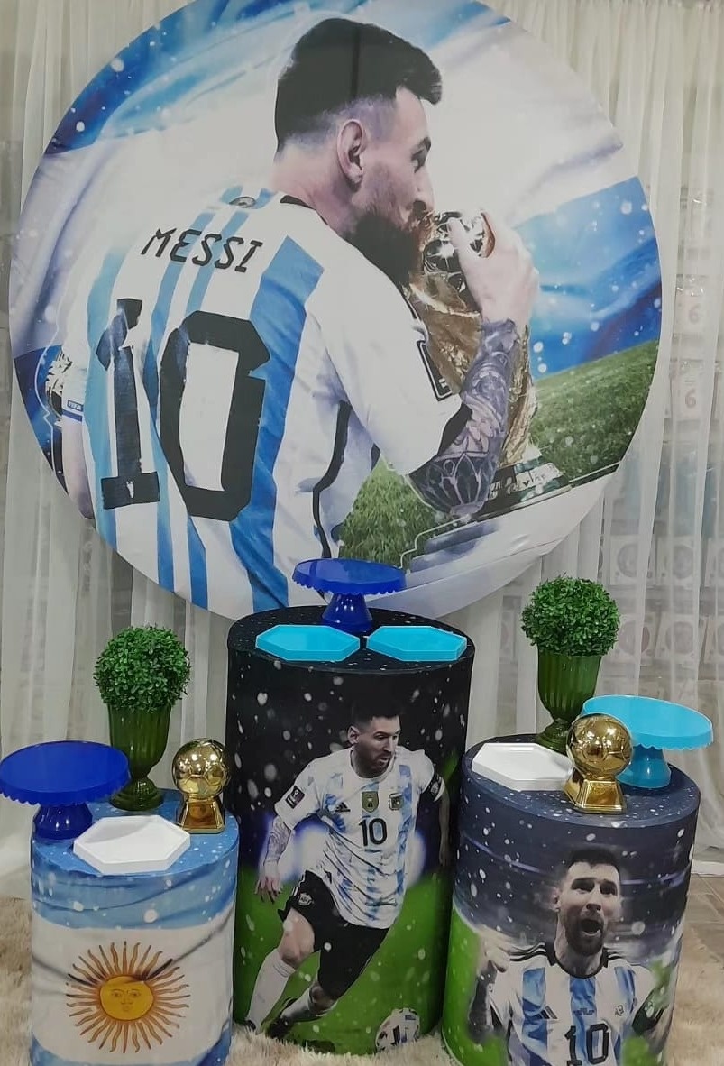  Kit Futebol Messi  - Nicolle milde