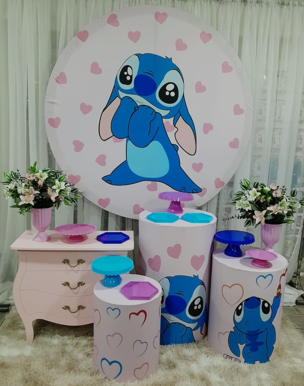 Kit Stich Coraçãozinho  - Nicolle milde