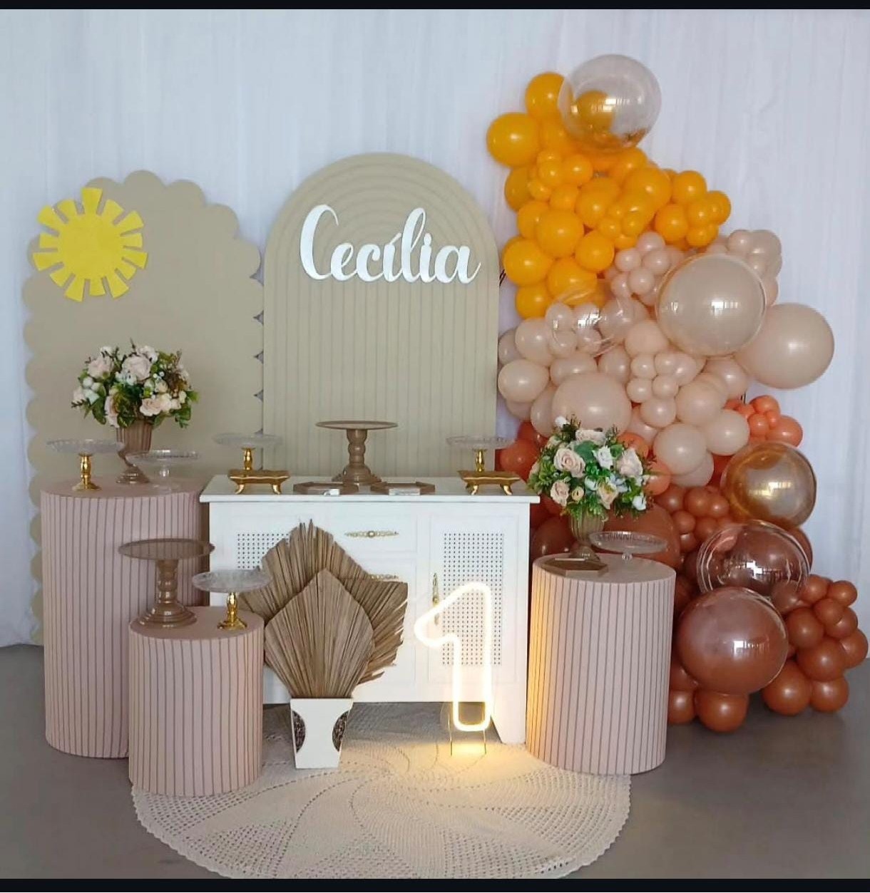 Decoração Montada Sol  - Nicolle milde