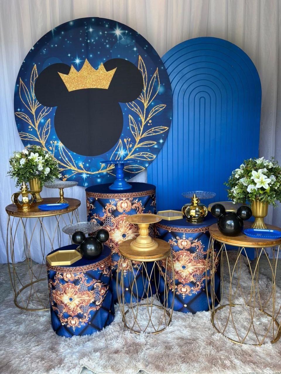 Kit Mickey Realeza +  1 Lateral Mdf   - Nicolle milde