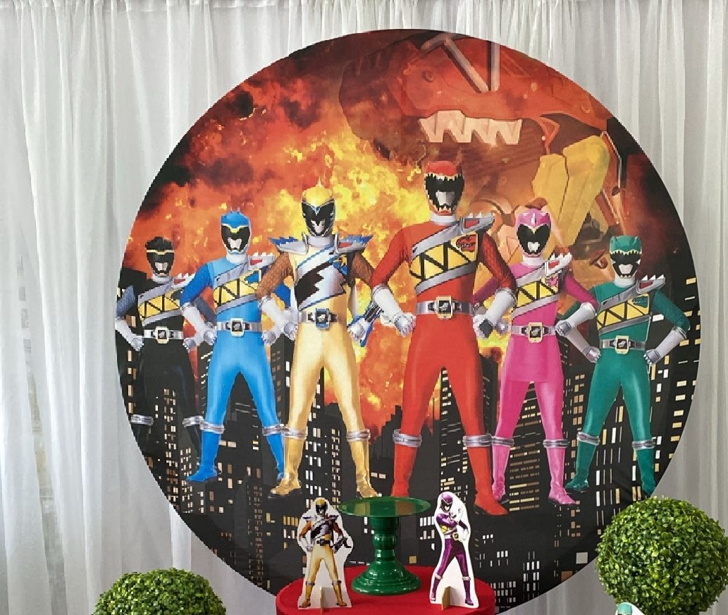 Painel Power Rangers 2 - Nicolle milde