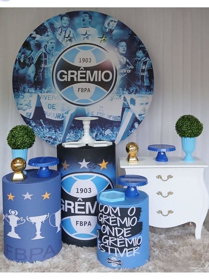 Kit Futebol Gremio  - Nicolle milde