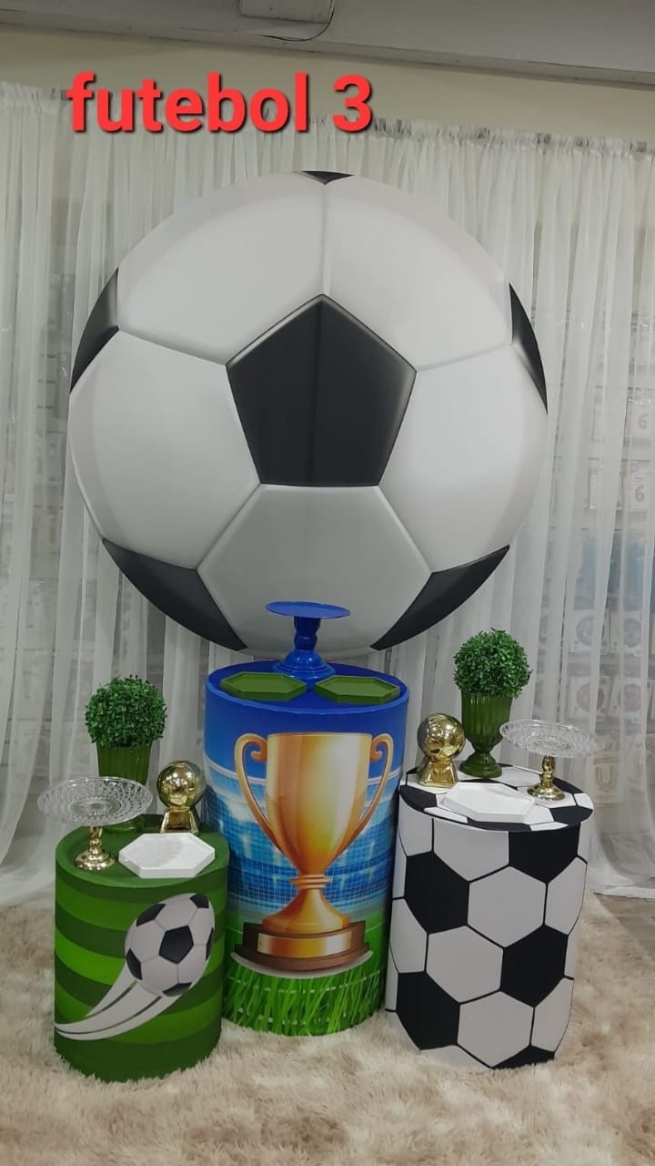 Kit Futebol 3-Bola - Nicolle milde