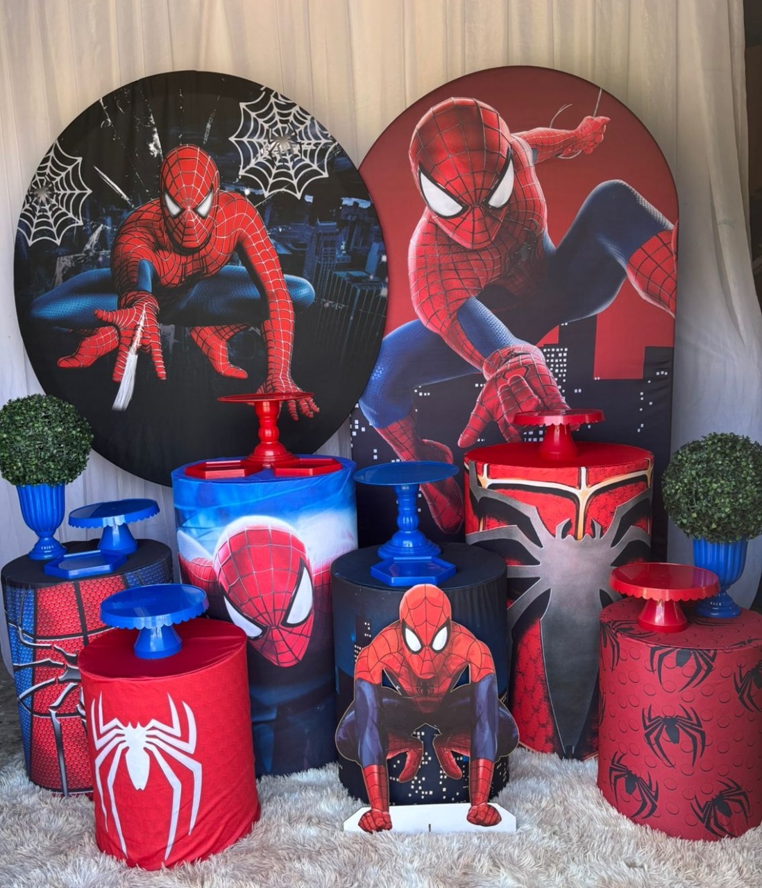 Kit Homem Aranha 1 + Lateral   - Nicolle milde