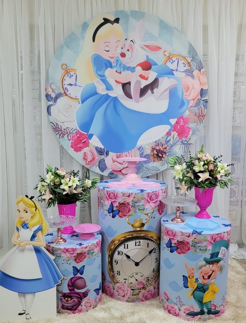 Kit Alice No Pais das Maravilhas  - Nicolle milde