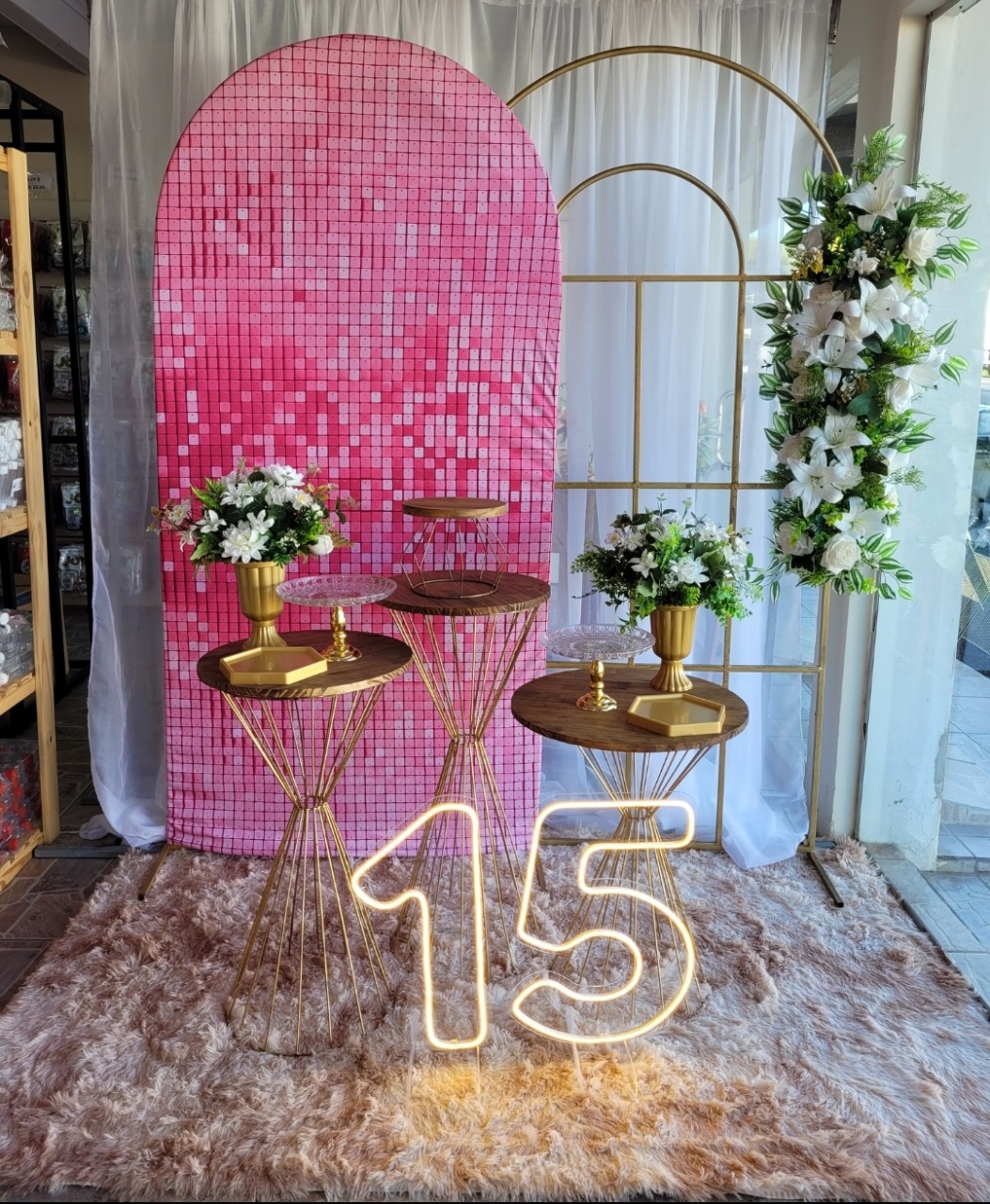 Kit Adulto, Lateral Brilho  Rosa  - Nicolle milde