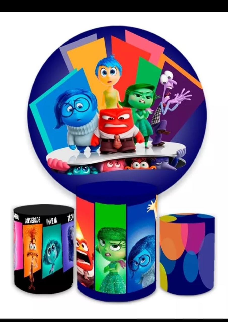Kit Divertidamente Filme, Painel 2 - Nicolle milde