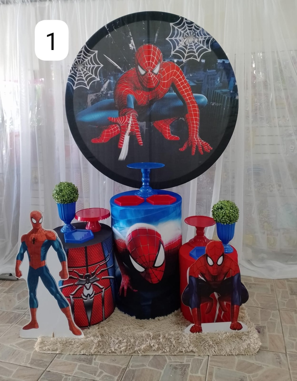 Kit Homem Aranha 1 - Nicolle milde