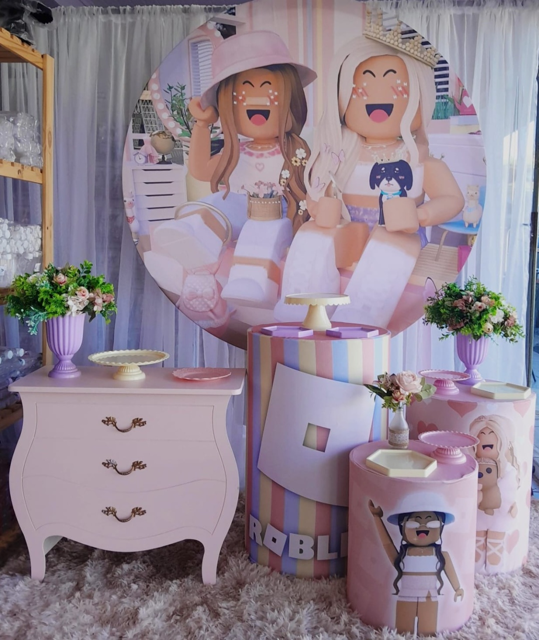 Kit Roblox Menina  + Mini - Nicolle milde