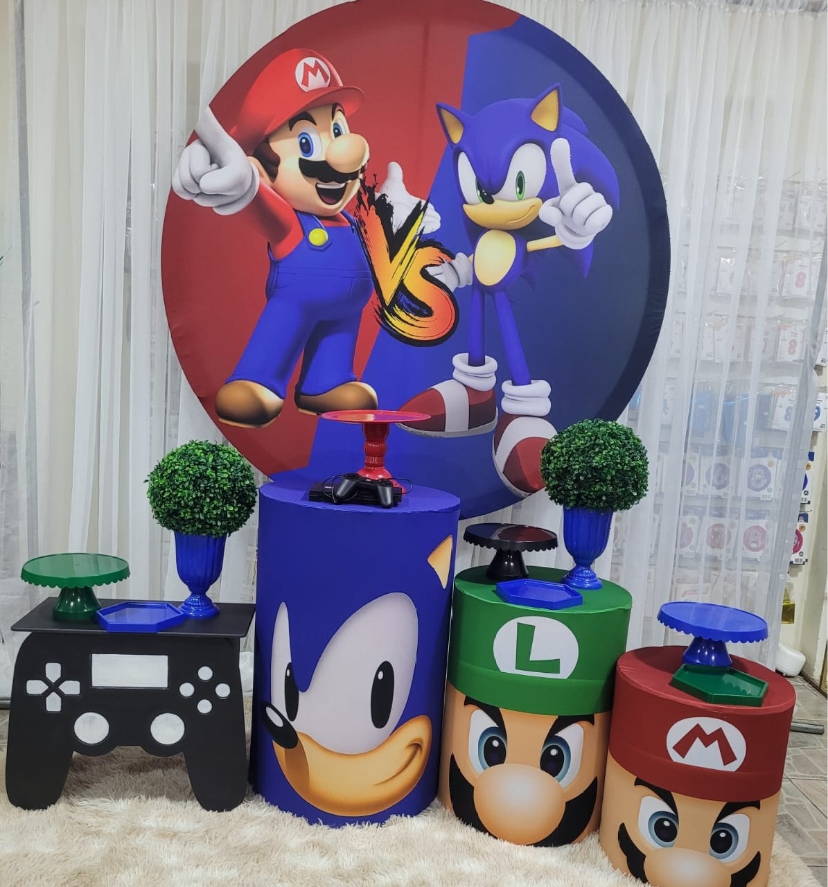 Kit Sonic X Super Mario 1  - Nicolle milde