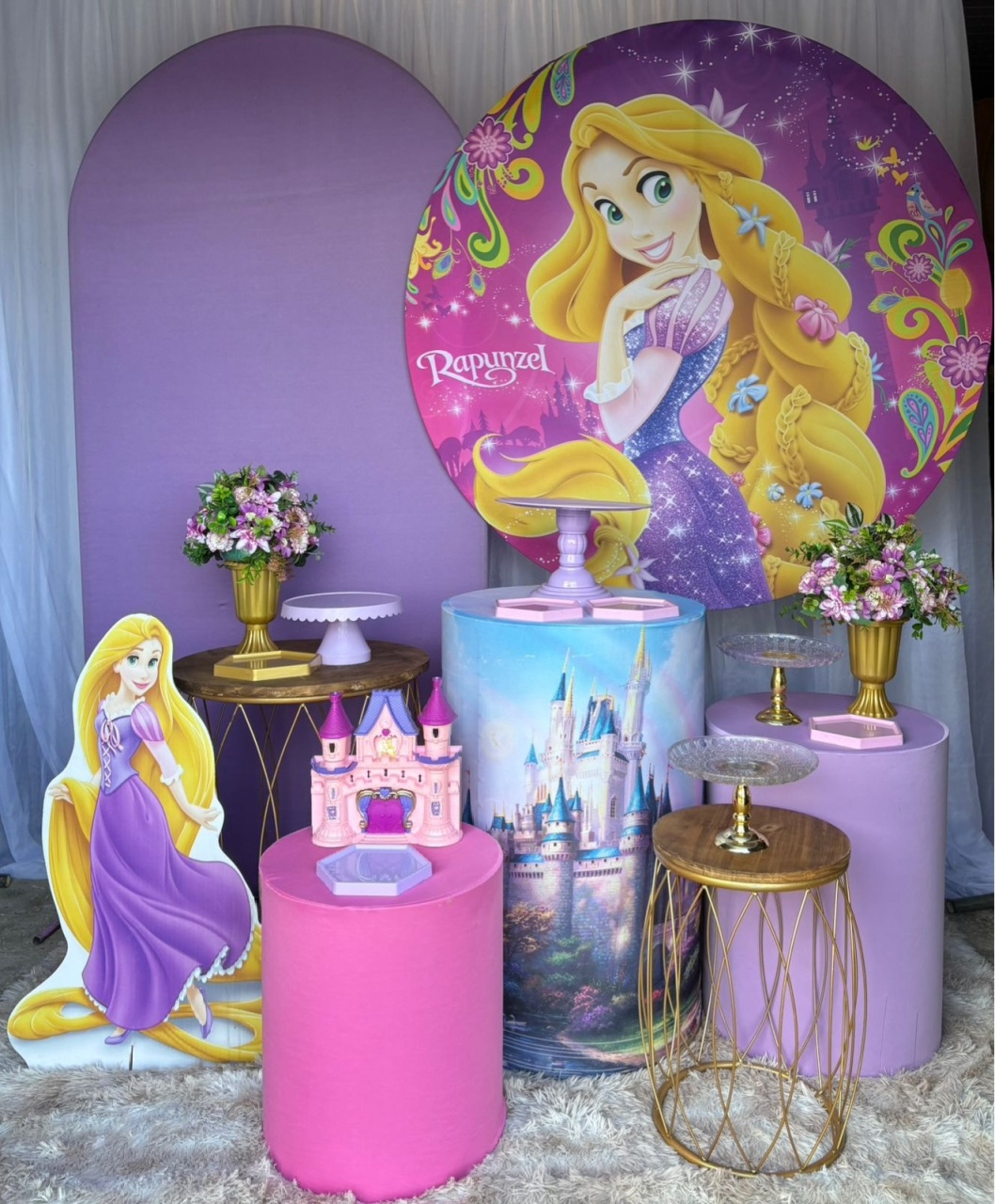 Kit Rapunzel * Lateral * Nai * Cilindros  - Nicolle milde