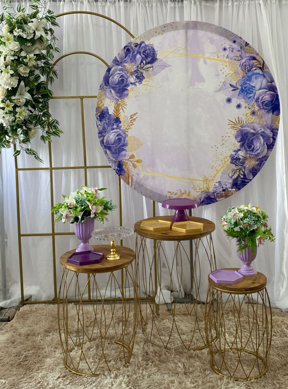 Kit  Flores Lilas - Nicolle milde