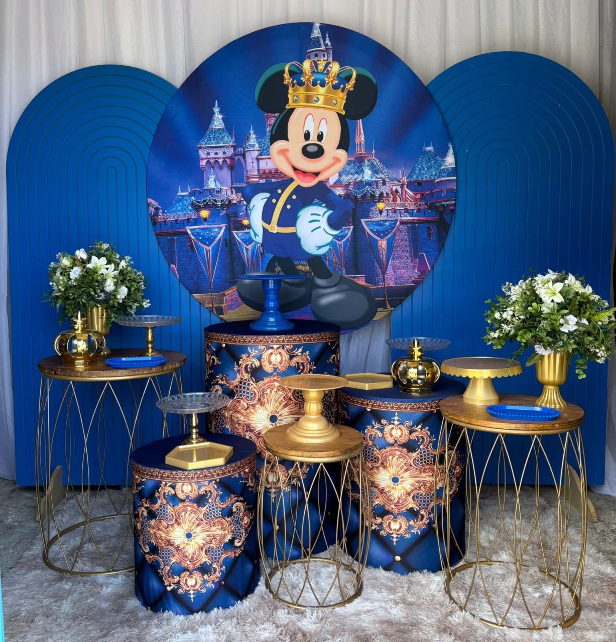 Kit Mickey Realeza 2 + Lateral Mdf   - Nicolle milde