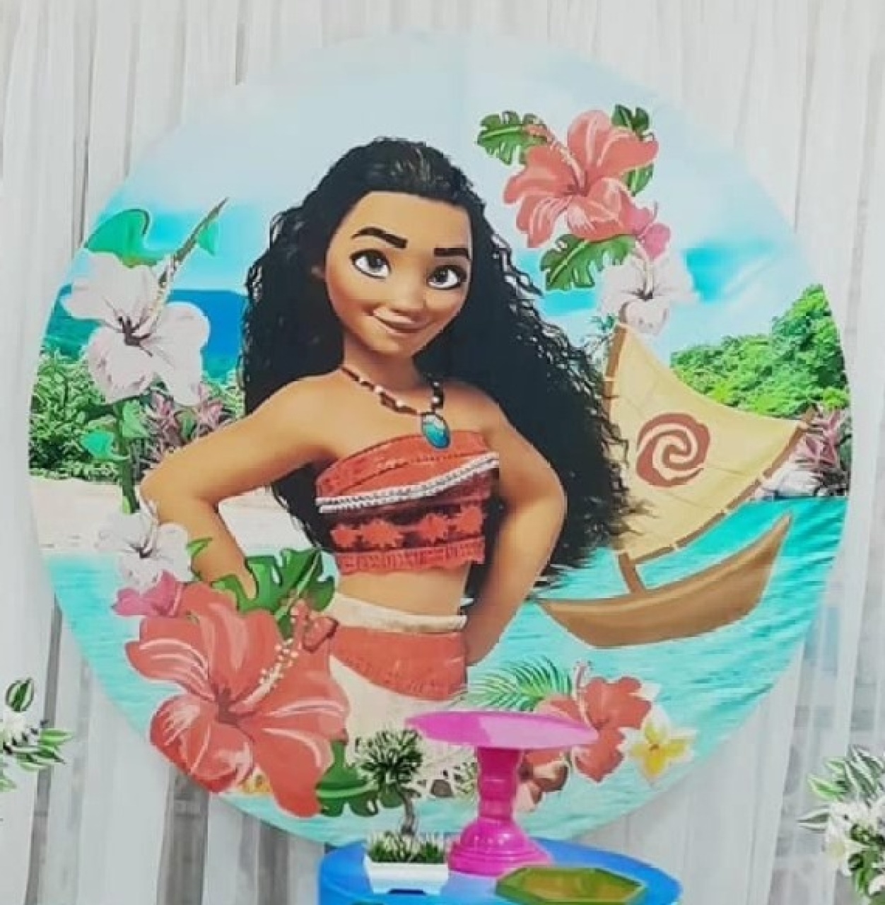Painel Moana Adulta - Nicolle milde