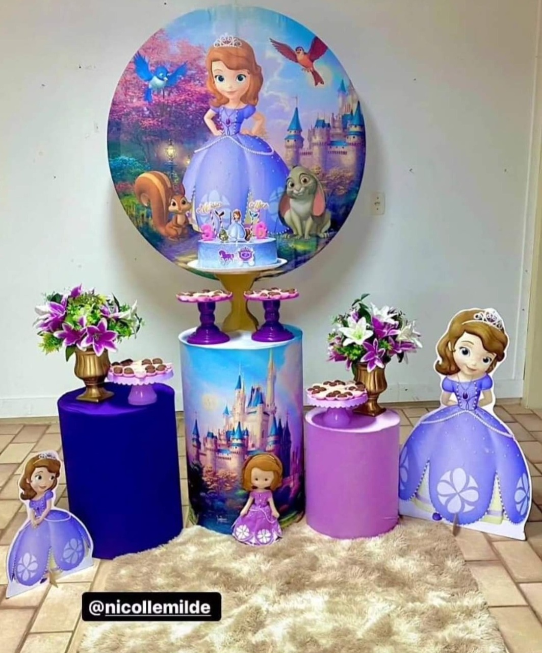 Kit Princesa Sophia  - Nicolle milde