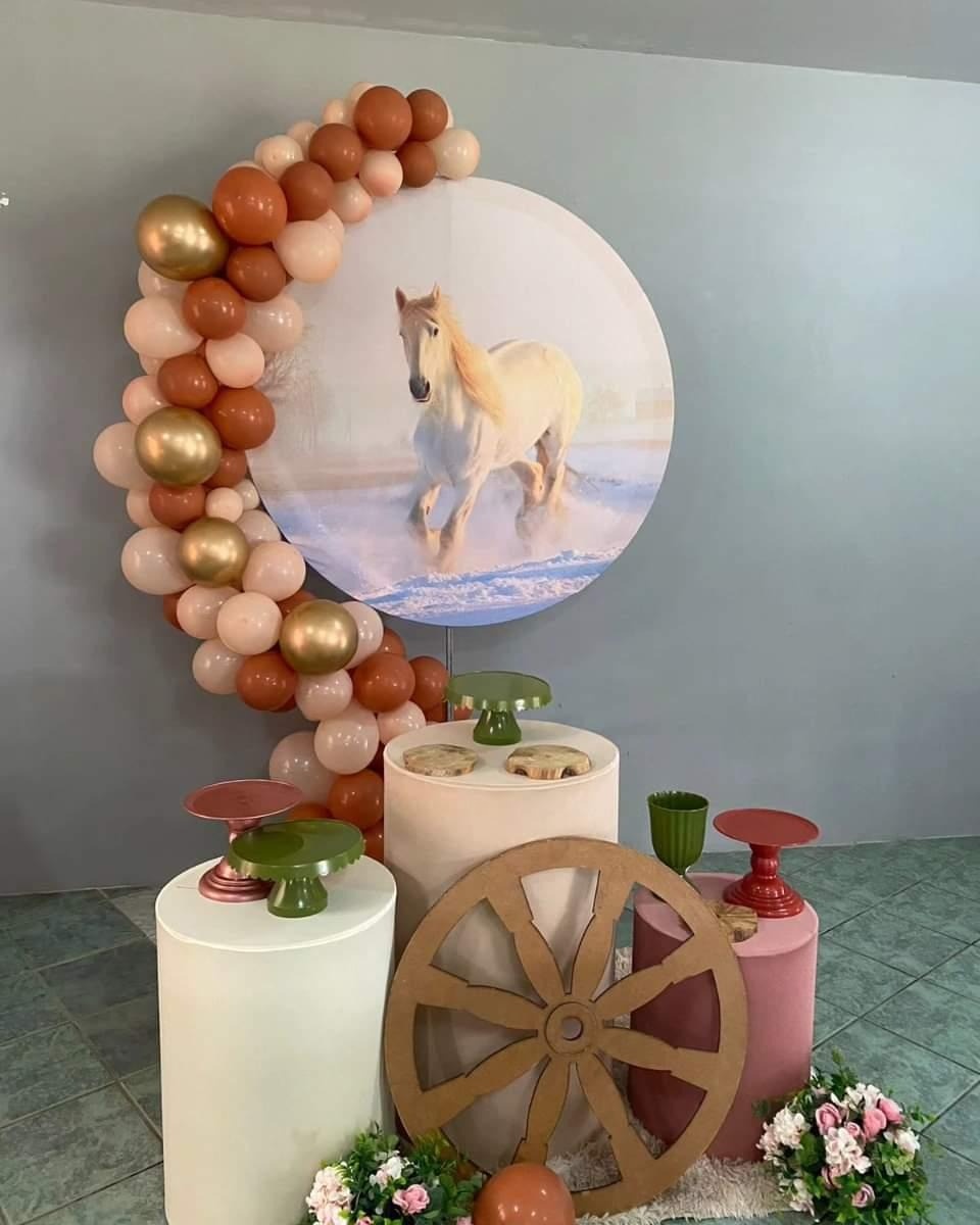 Kit Cavalo Branco  - Nicolle milde