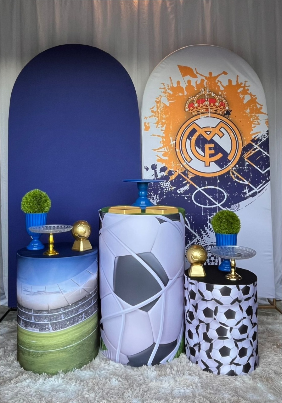 Kit Futebol Real Madri + Lateral - Nicolle milde
