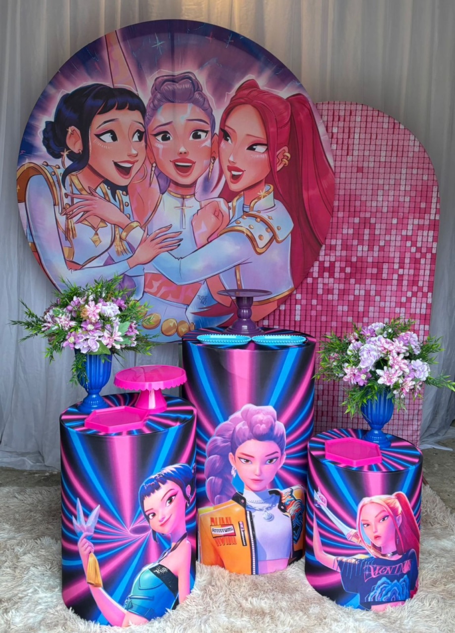 Kit Guerreiras K Pop + Lateral  - Nicolle milde