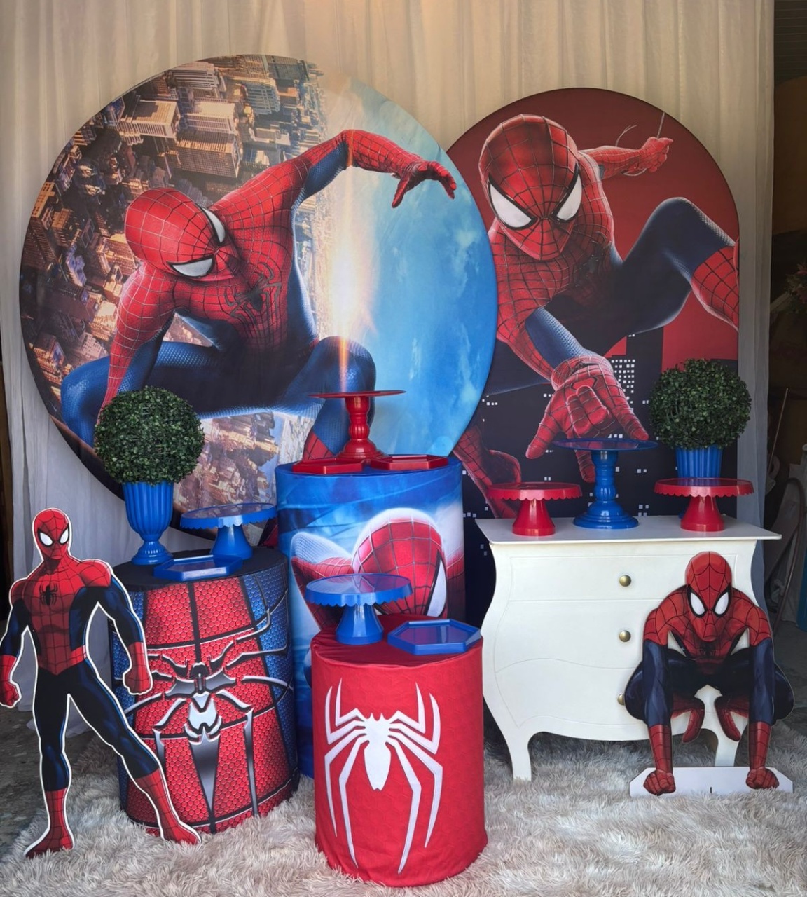 Kit Homem Aranha 2+ Mini + Lateral  - Nicolle milde