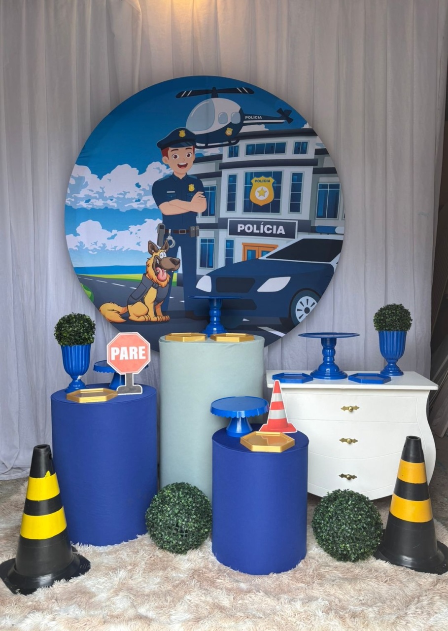 Kit Policia 1 + Mini - Nicolle milde