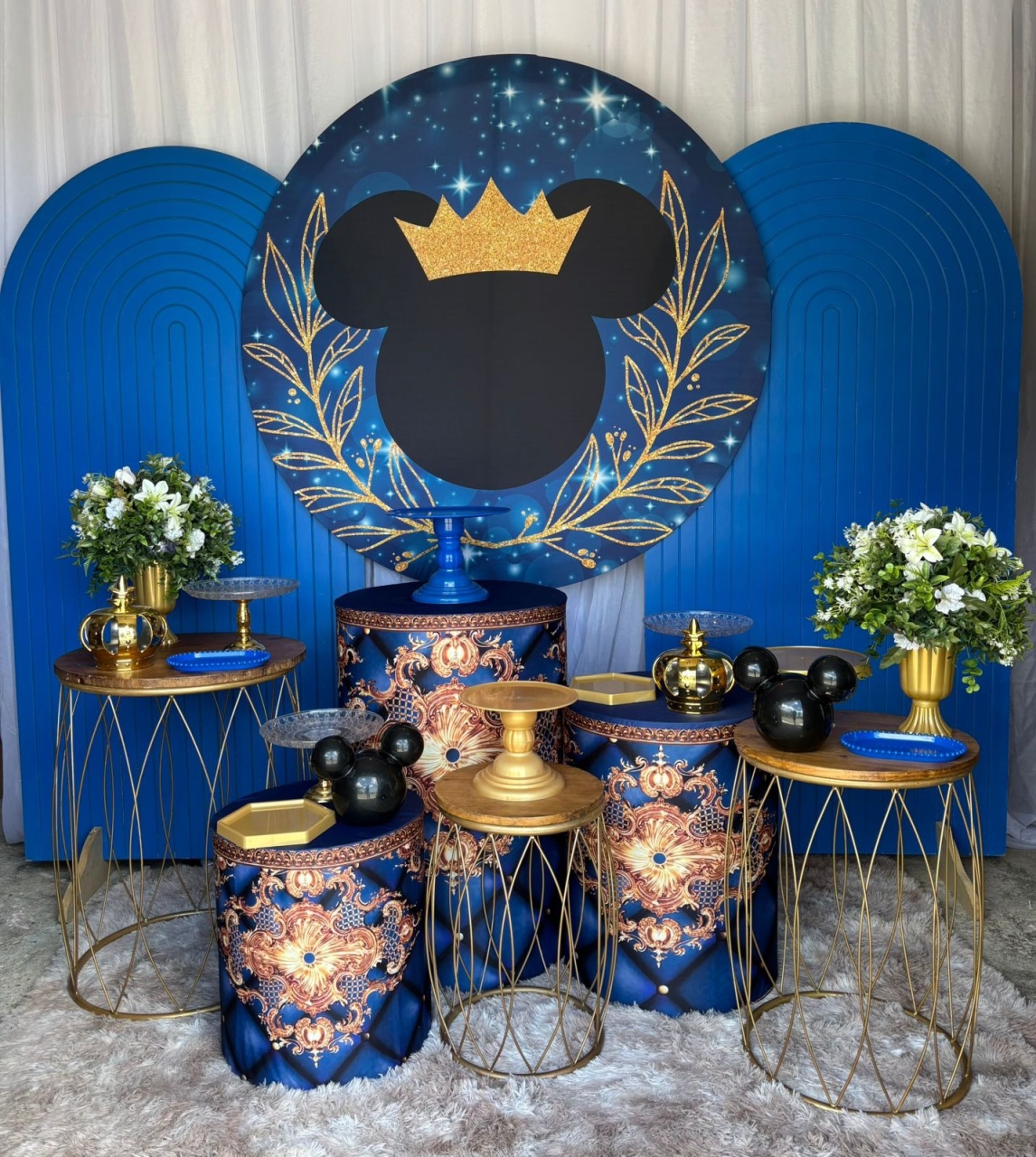 Kit Mickey Realeza + Lateral Mdf  - Nicolle milde