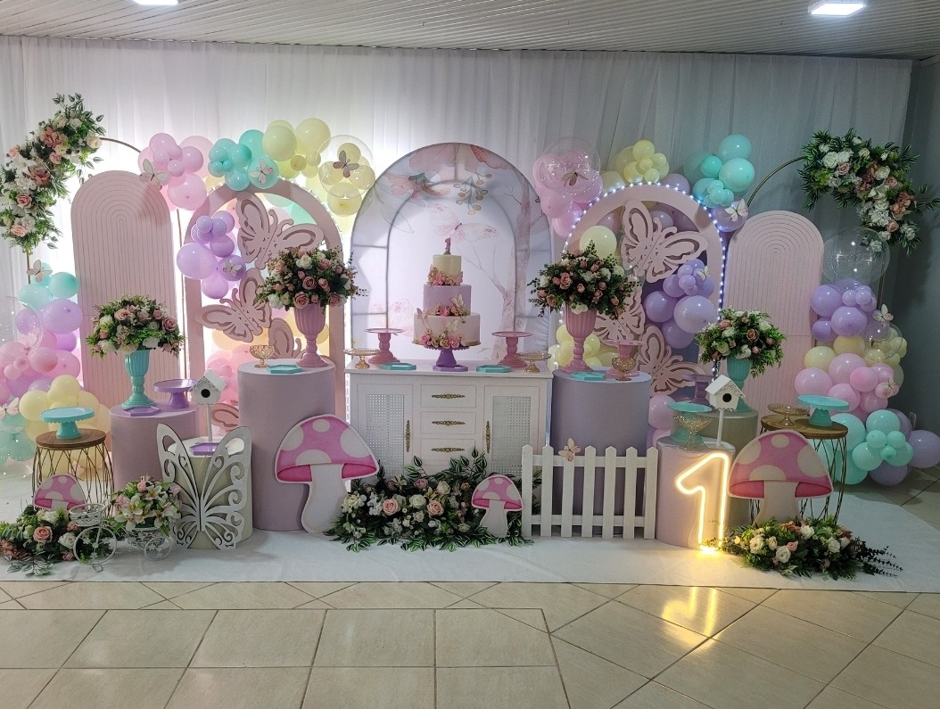 Decoraçao Montada  Jardim Encantado   - Nicolle milde