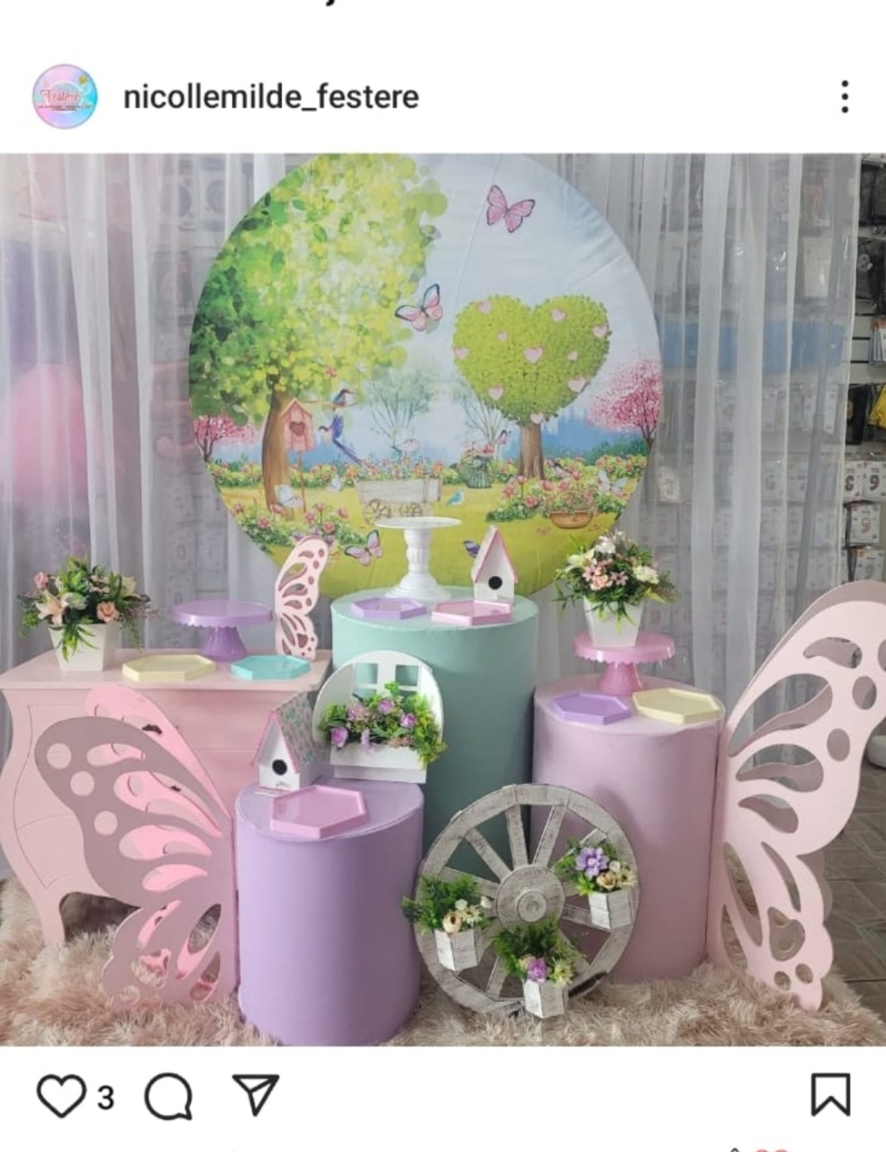 Kit Jardim Verde 1 * Mini Rosa  - Nicolle milde