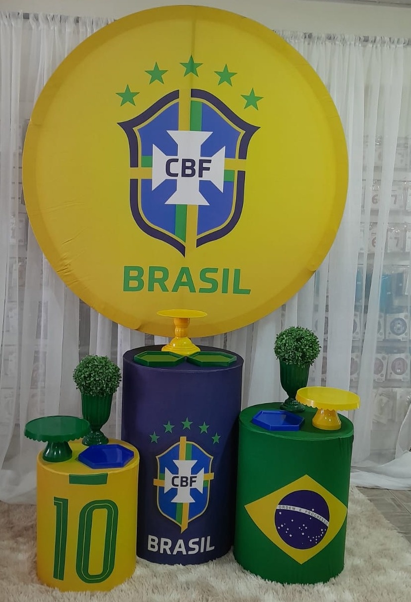 Kit Futebol Seleção Brasileira  - Nicolle milde